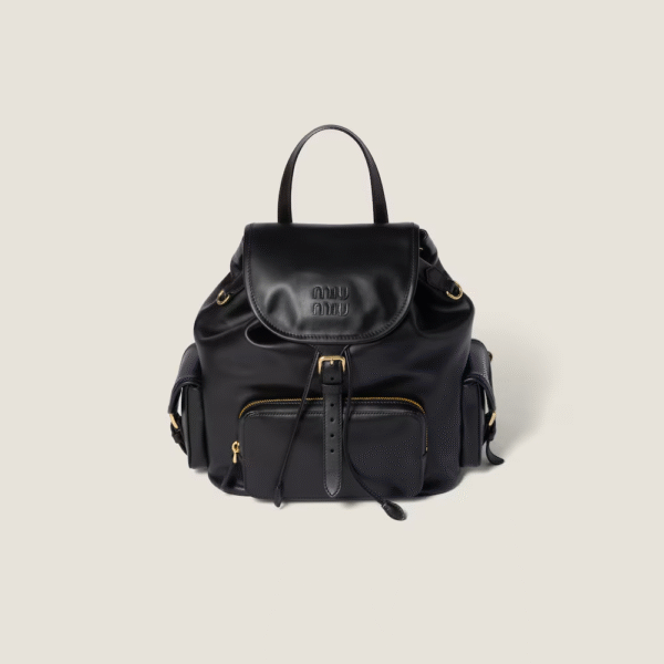 Miu Miu  Leather Backpack