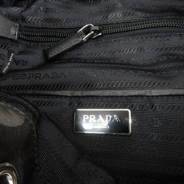PRADA Triangle Logo Nylon Camouflage Backpack Ruck Sack BZ0032