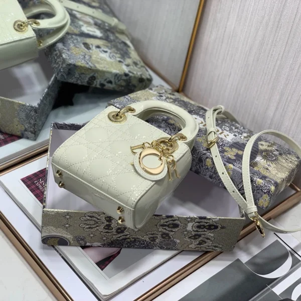 Lady Dior handbag Size: 12x10x5cm