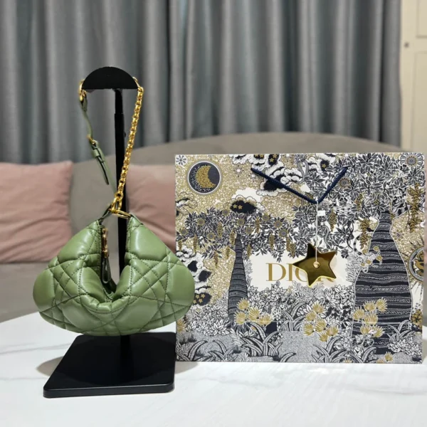 DIOR CARO Tulip Handbag Size: 25*16*2.5cm