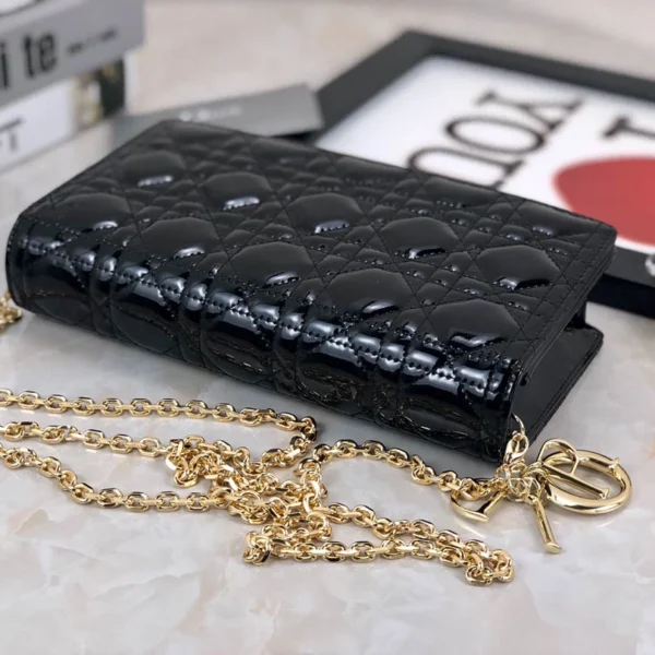 Explosive 2094A Dior diamond check classic 3 in 1 original quality 22cm