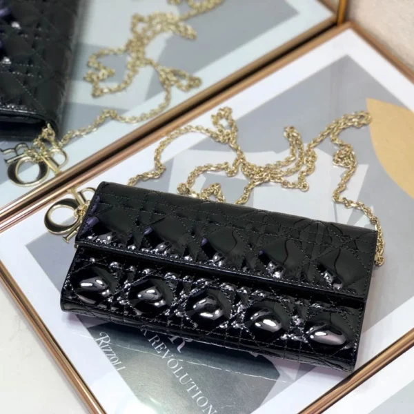 Chain bag with rhomboid size:21cm