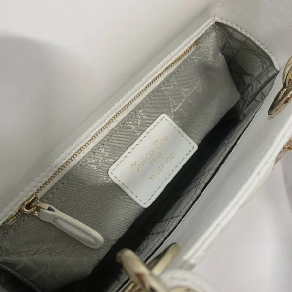 Embroidered monogrammed shoulder strap