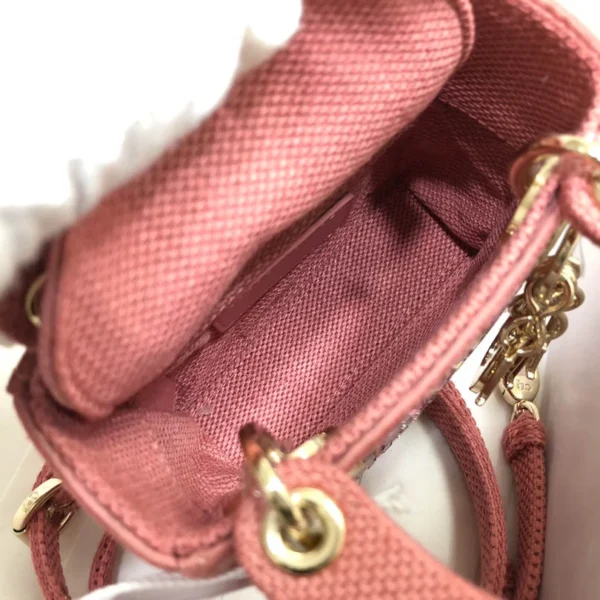 Lady Dior mini Size: 12 x 10.2 x 5 cm